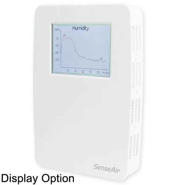 070-8-0001 tSense Touch Screen CO2   RH/T Transmitter