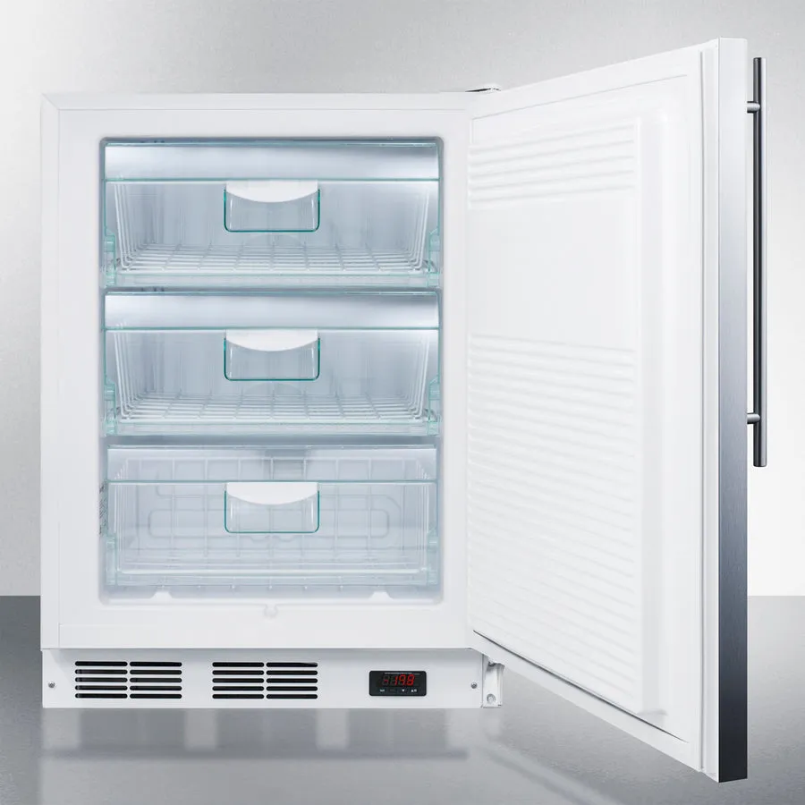 Accucold 24" Wide All-Freezer, ADA Compliant