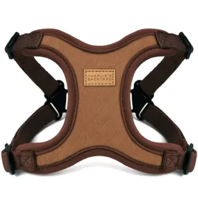 Charlie's Backyard Comfort Dog Harness - Brown