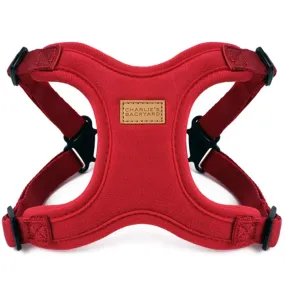 Charlie's Backyard Comfort Dog Harness - Red