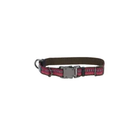 Coastal Pet Products K9 Explorer Reflective Adjustable Dog Collar in Berry