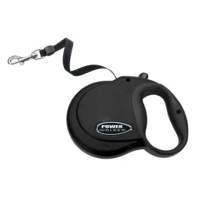 Coastal Pet Products Power Walker Dog Retractable Leash in Black