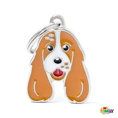 Cocker Spaniel Dog Name Tag