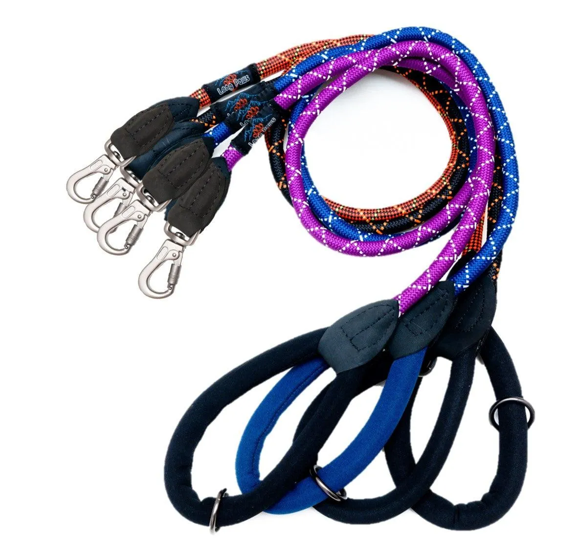 Comfort Screw Lock Rope Lead (120cm) & Reflective Step-in Harness Set