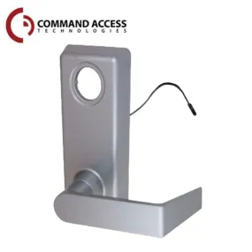 Command Access - V23EU - Electronic Exit Trim - Fail Secure - Storeroom - 24V - 06 Lever - Satin Chrome