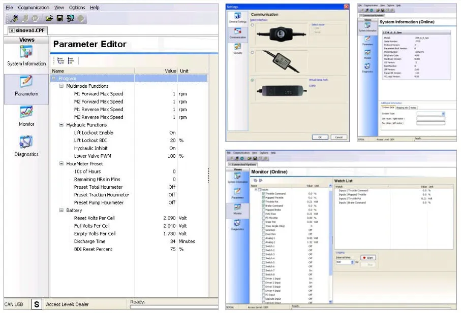 Curtis 1314K-4401 OEM Windows PC Software Tool for Curtis Programmable Devices