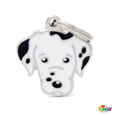 Dalmatian Dog Name Tag