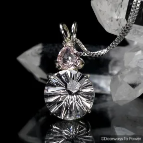 Danburite Sunstone Super Nova Crystal Pendant