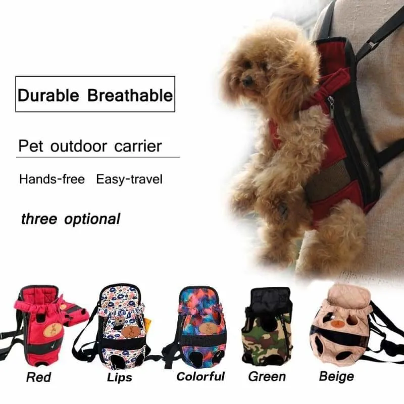 Dog carrier backpack