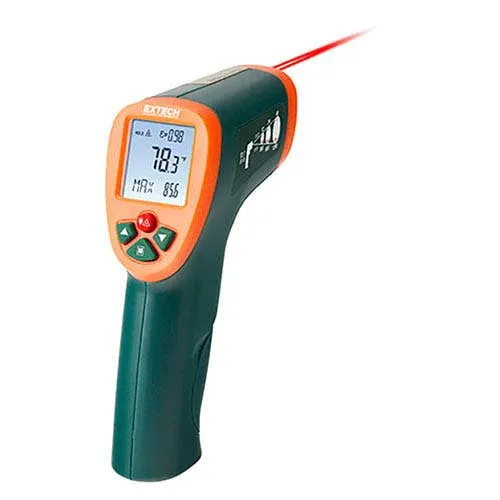 Extech IR270 IR Thermometer with Color Alert -4 to 1202 °F (-20 to 650 °C)