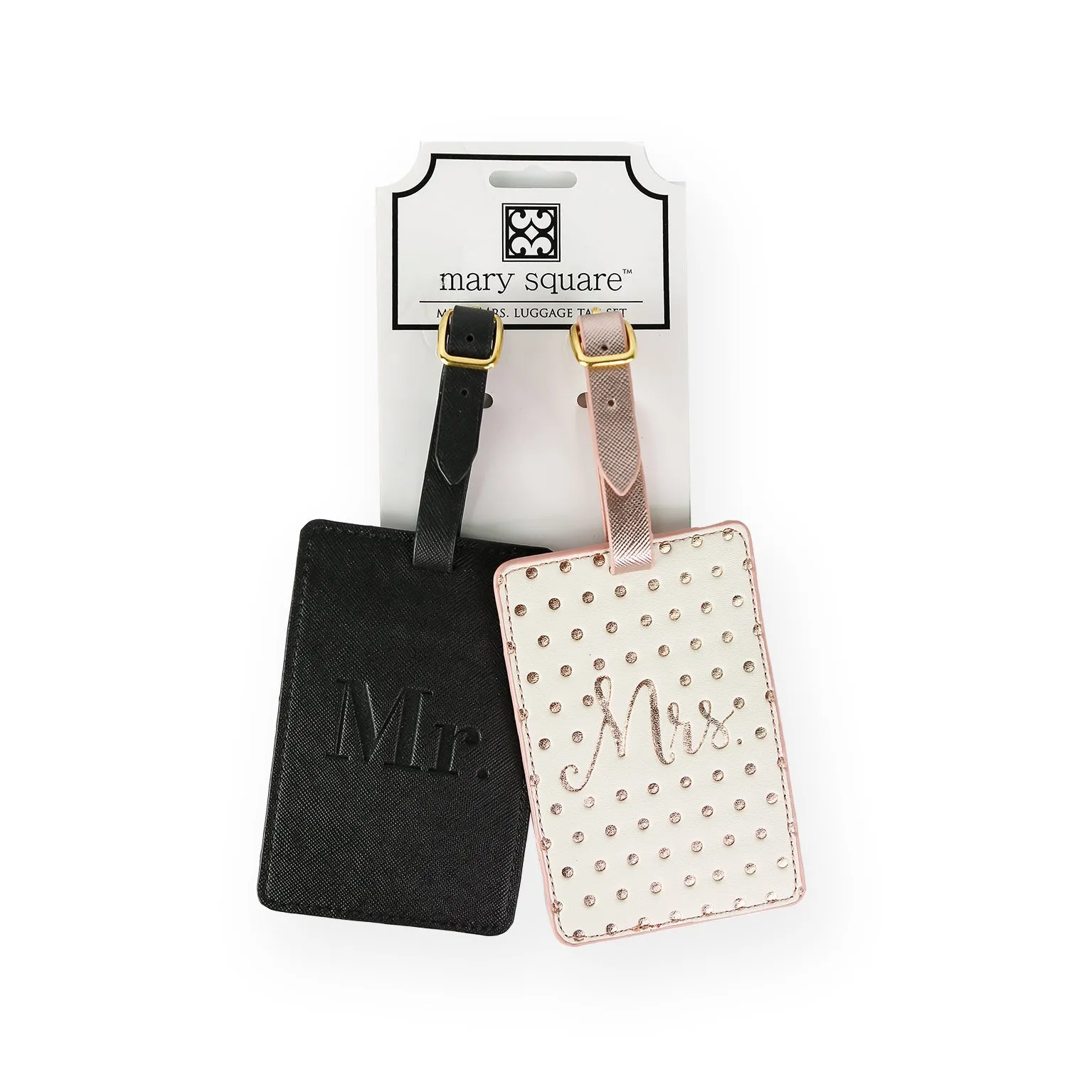 FINAL SALE - Luggage Tag | Mr. & Mrs. - Set of 2