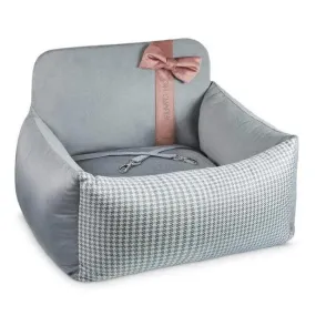 Finessa Dog Car Seat by Oh Charlie - Pink & Grey