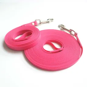 For The Love Of Dogs Long Lines Leash for Dogs (Hot Pink)