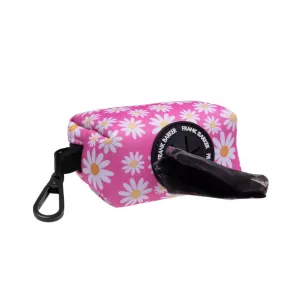 Frank Barker Pink Daisies Poop Bag