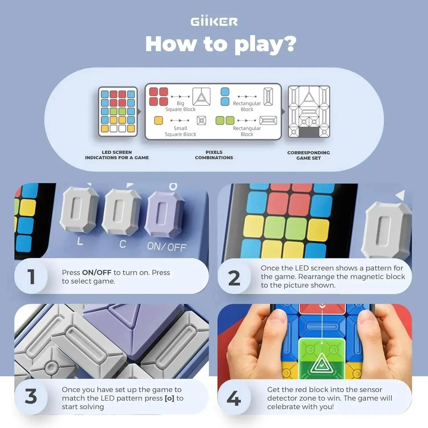 GiiKER Super Slide Smart Sensor Puzzle