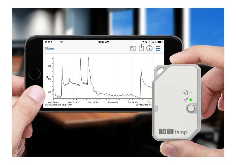 HOBO MX100 Temperature Data Logger Bluetooth