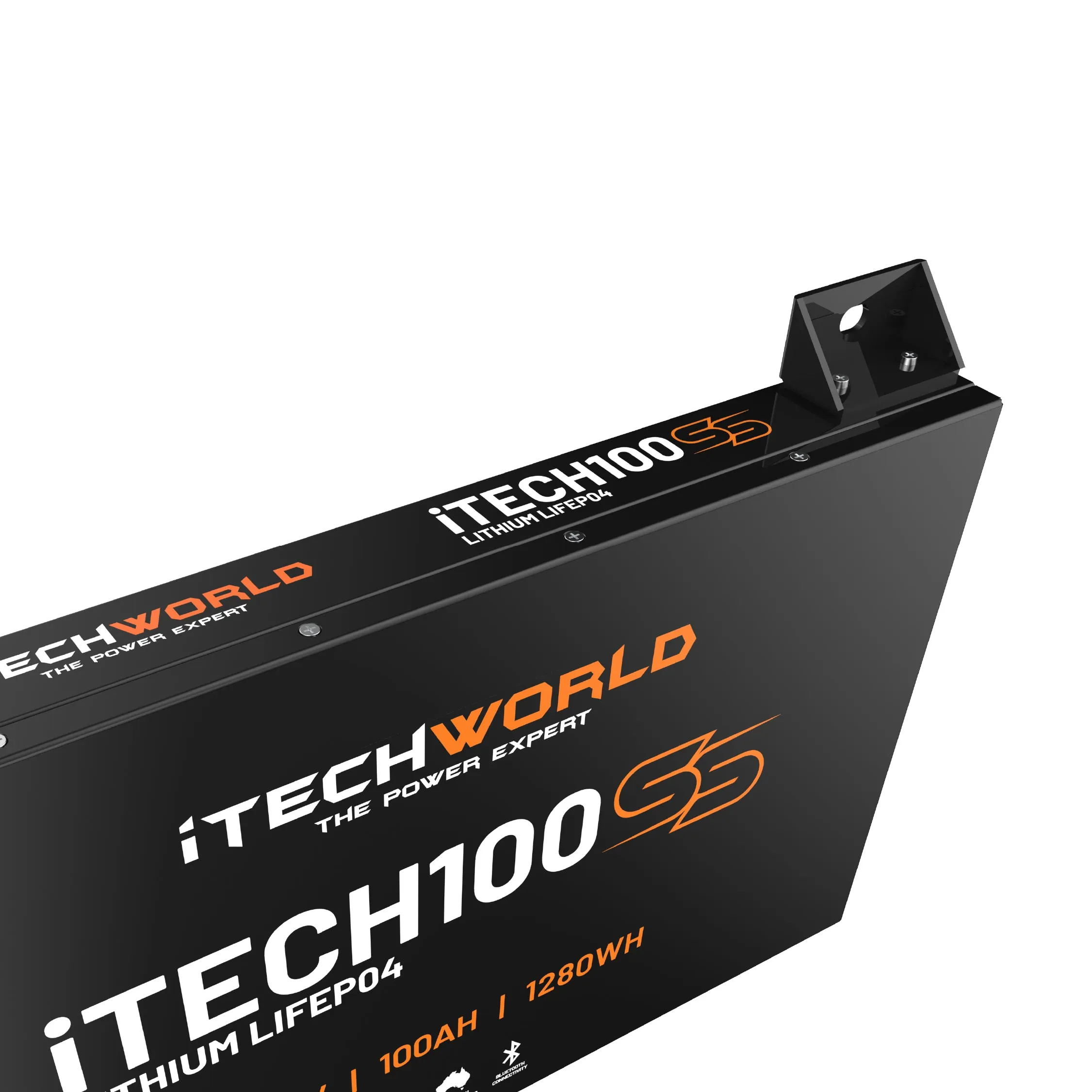 iTECH100SS (New 2025 Model) 100Ah 12v Super Slim Deep Cycle Lithium Battery with Bluetooth