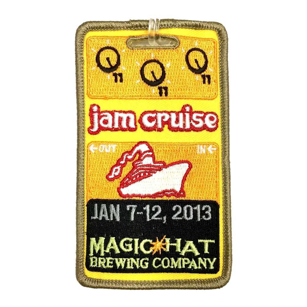 Jam Cruise 11 Luggage Tag (Includes Shipping)