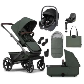 Joolz Geo3 Mono Ultimate Maxi-Cosi Bundle in Forest Green