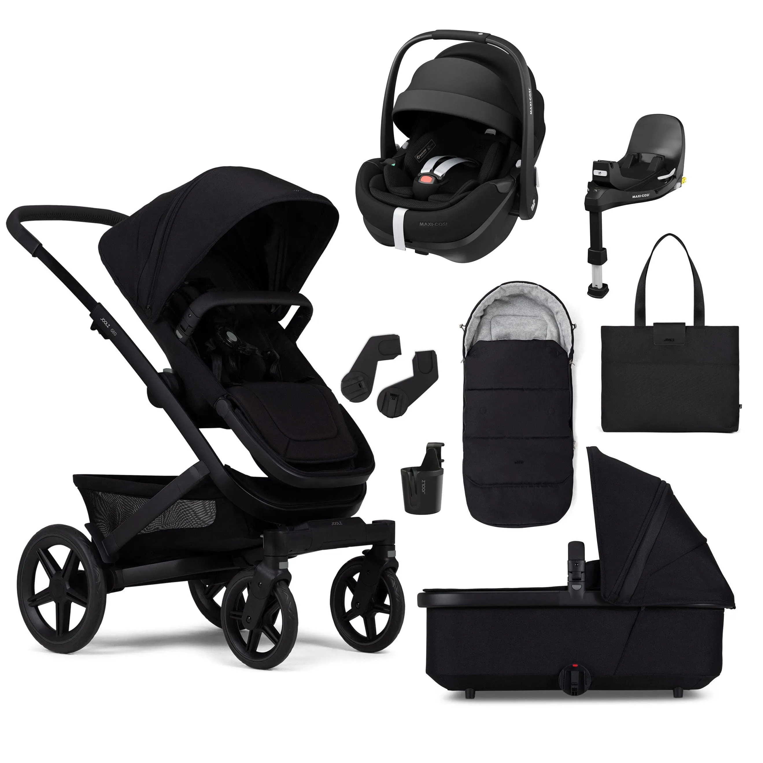 Joolz Geo3 Mono Ultimate Maxi-Cosi Bundle in Space Black