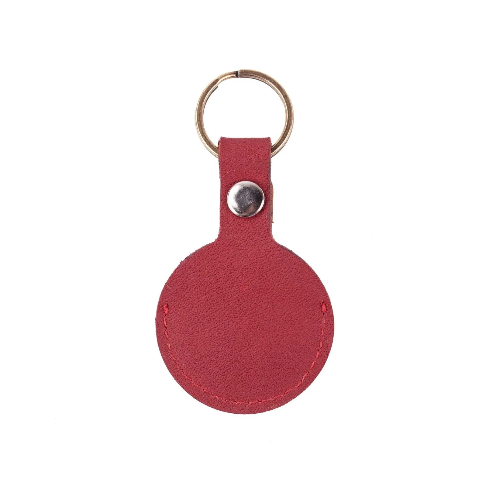 MK211416-C - Keychain AirTag Find my Car/Purse/Keys Brave [Leather Accessory]