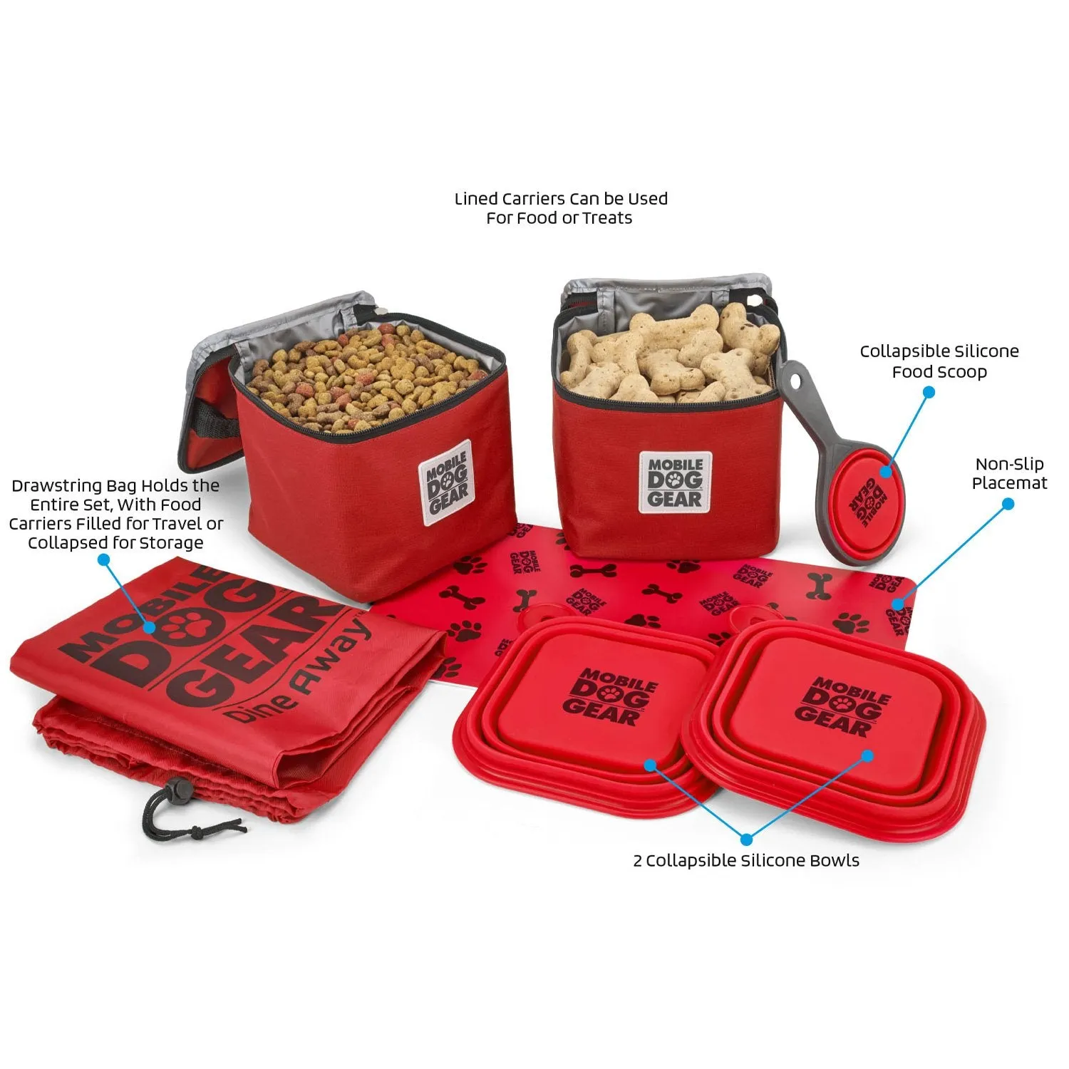 Mobile Dog Gear Dine Away® Bag (Med/Lg Dogs)