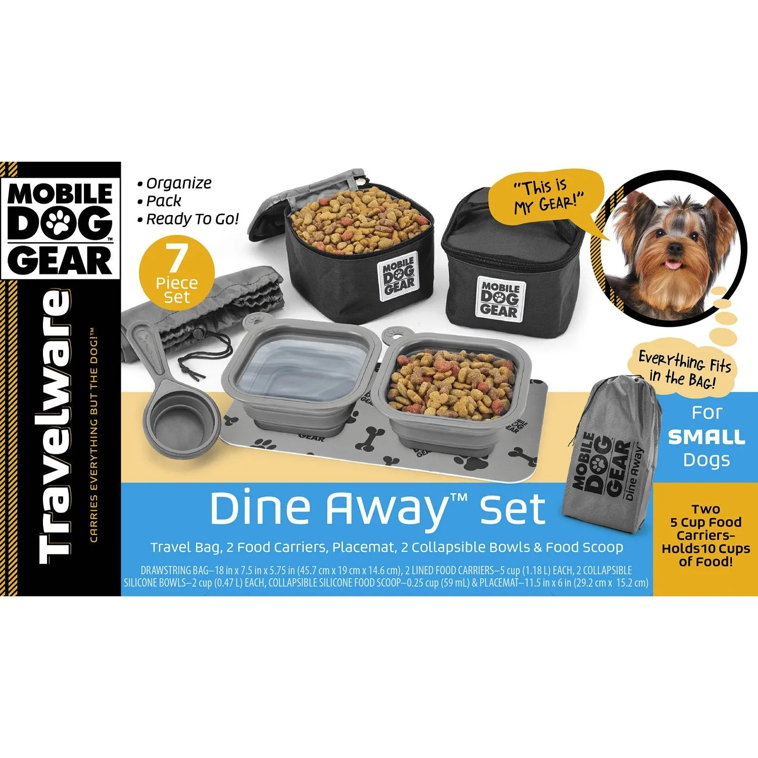 Mobile Dog Gear Dine Away® Bag (Small Dogs)