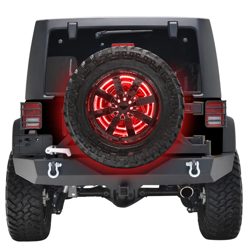 Oracle Lighting Technologies 18- Jeep JL Wheel Ring Brake Light Red