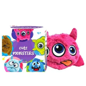 Pawsindia Trembling Monster Toy for Dogs (Pink)