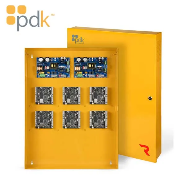 PDK - RED - Customizable High-Security Controller - Fully Equipped - Up to 24 Doors (Ethernet)