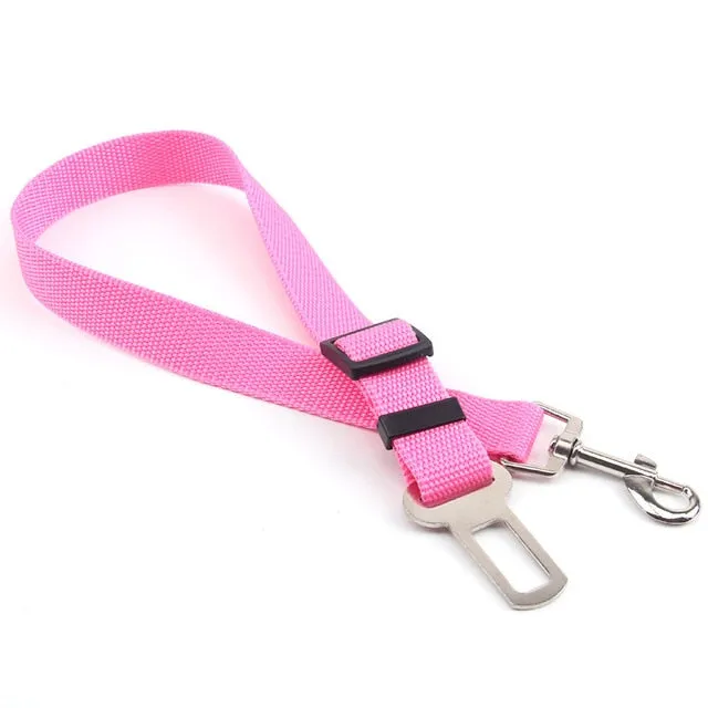 Pet Car Seat Dog SeatBelt Safety Harness Restraint Adjustable Leash Travel Clip Cat Dog Car Seat Belt For All Cars Dog Seat Belt