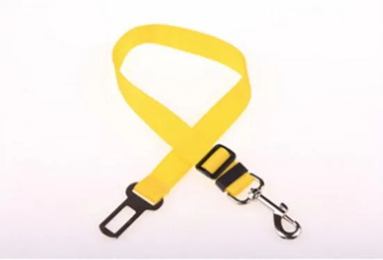 Pet Car Seat Dog SeatBelt Safety Harness Restraint Adjustable Leash Travel Clip Cat Dog Car Seat Belt For All Cars Dog Seat Belt