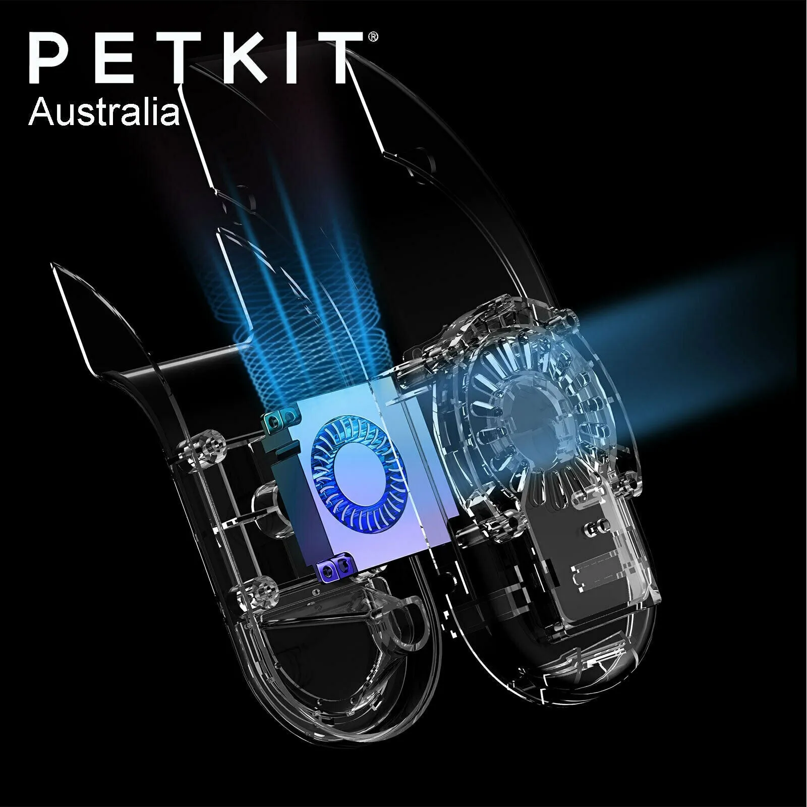 PETKIT Auto Air Fresh Cat Kitten Puppy Lamp Fan Capsule Carrier Backpack Travel