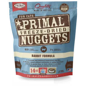 Primal Cat Freeze-Dried Rabbit Nuggets