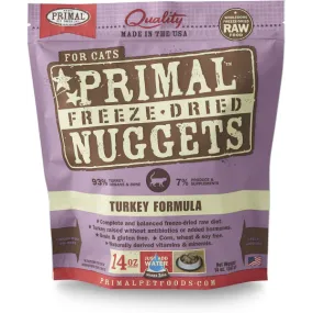 Primal Cat Freeze-Dried Turkey Nuggets