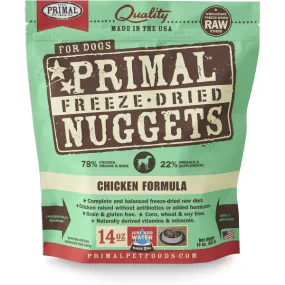 Primal Dog Freeze-Dried Chicken Nuggets