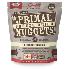 Primal Dog Freeze-Dried Venison Nuggets