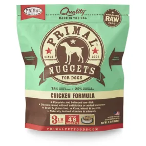 Primal Dog Raw Chicken Nuggets