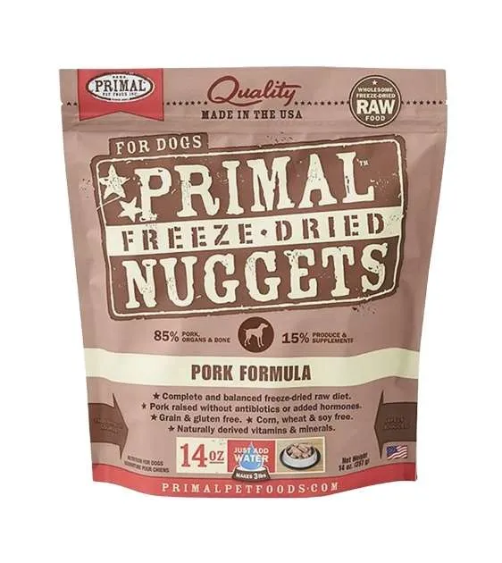 Primal Freeze Dried Nuggets Pork Formula Dog Food