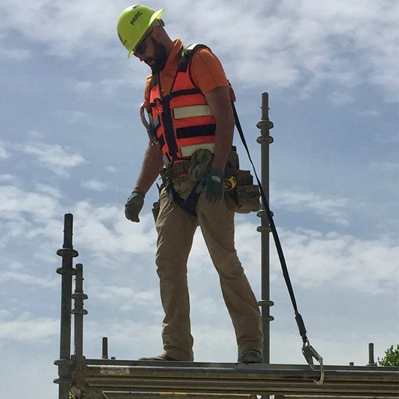 Saratoga Tool Vest® Fall Harness Compatible - HiViz