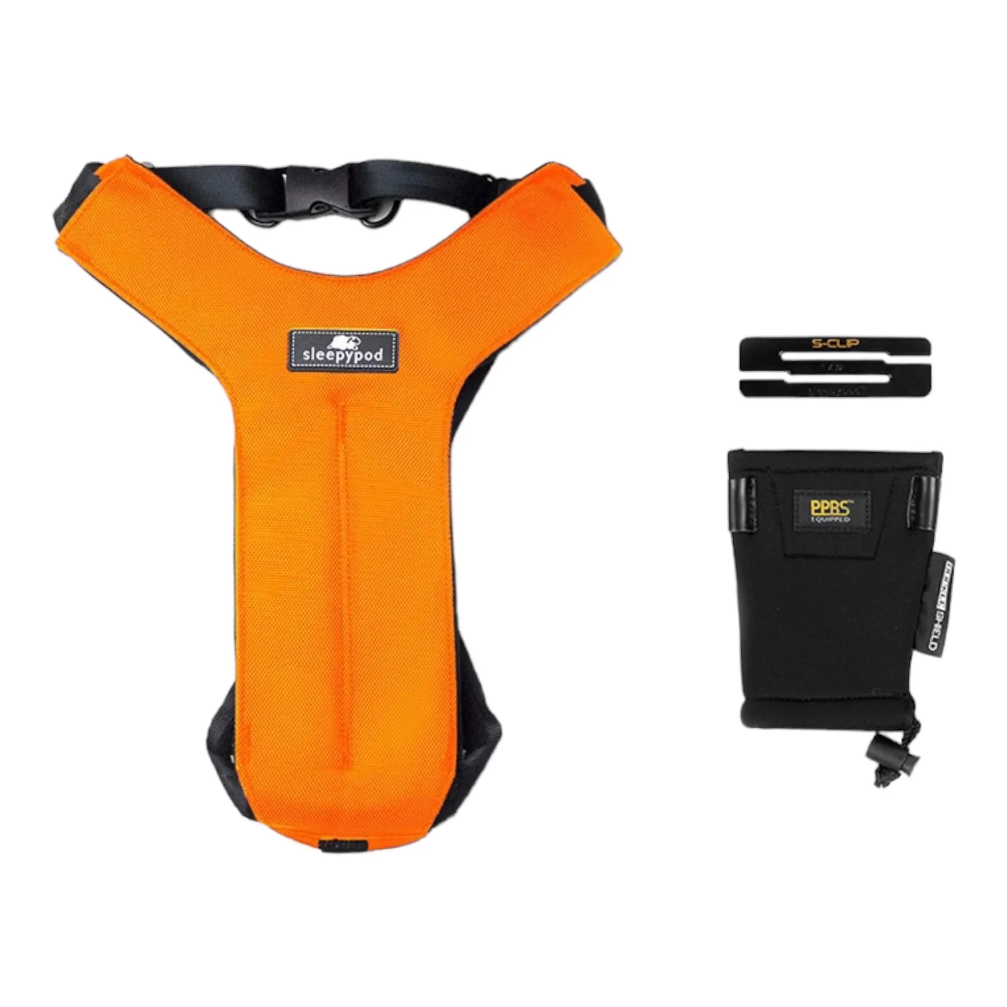 Sleepypod Clickit Sport Plus Dog Car Safety Harness - Orange