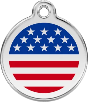 Stars & Stripes ID Tag