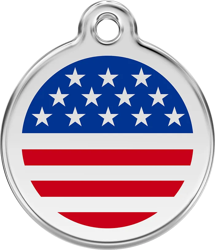 Stars & Stripes ID Tag