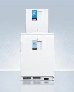 Summit FF7LWFS24LSTACKPRO 24" Wide All-refrigerator/all-freezer Combination