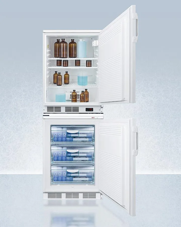 Summit FF7LWVT65MLSTACKPRO 24" Wide All-refrigerator/all-freezer Combination