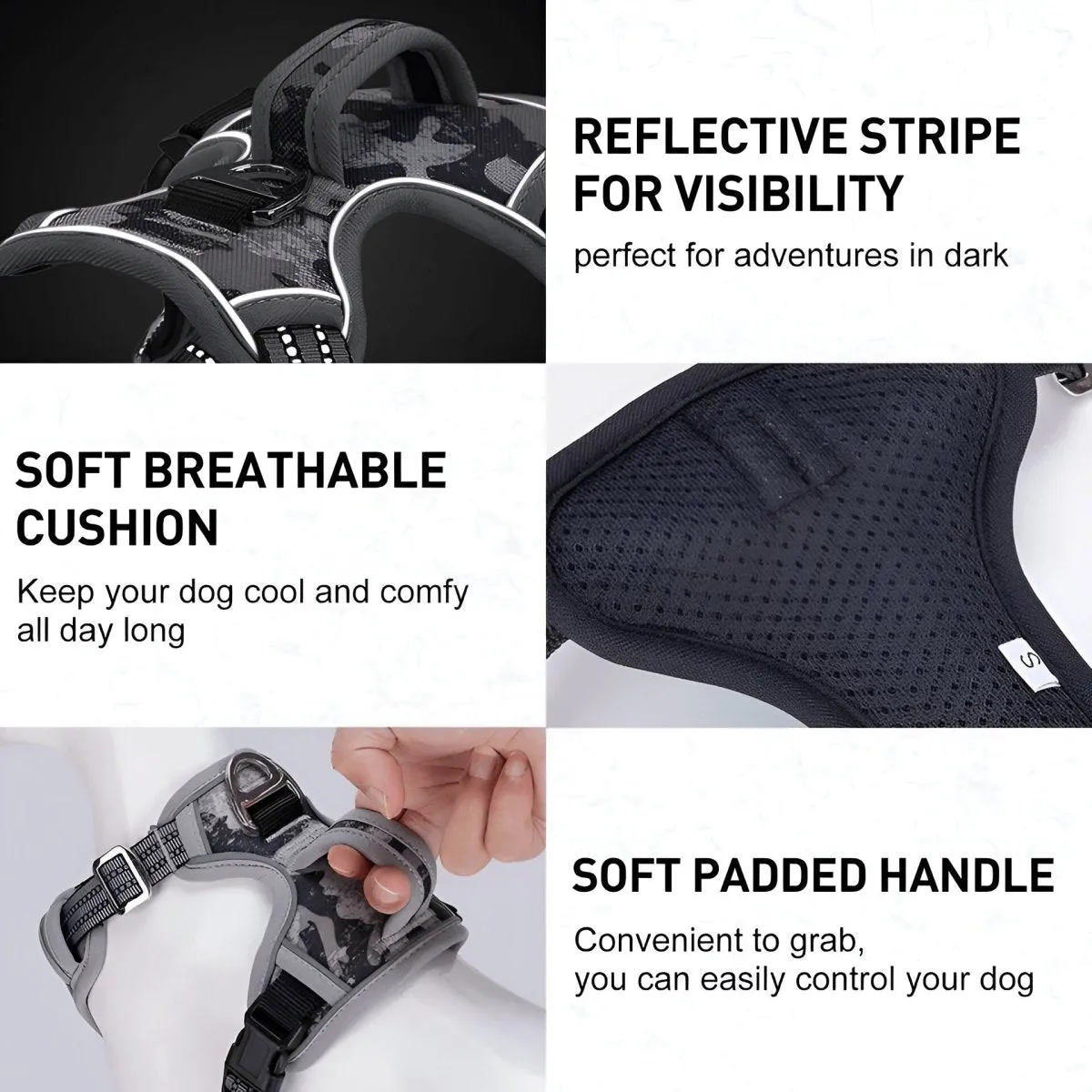 Vertical Handle Reflective Harness